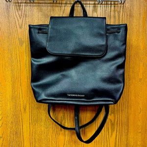 Victoria’s Secret black backpack purse